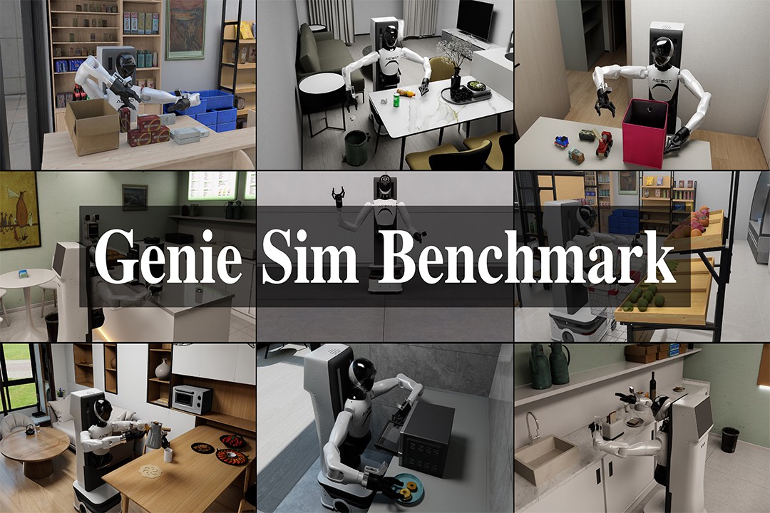 再掀开源浪潮！哈哈体育机器人发布并开源仿真评测工具Genie Sim Benchma...